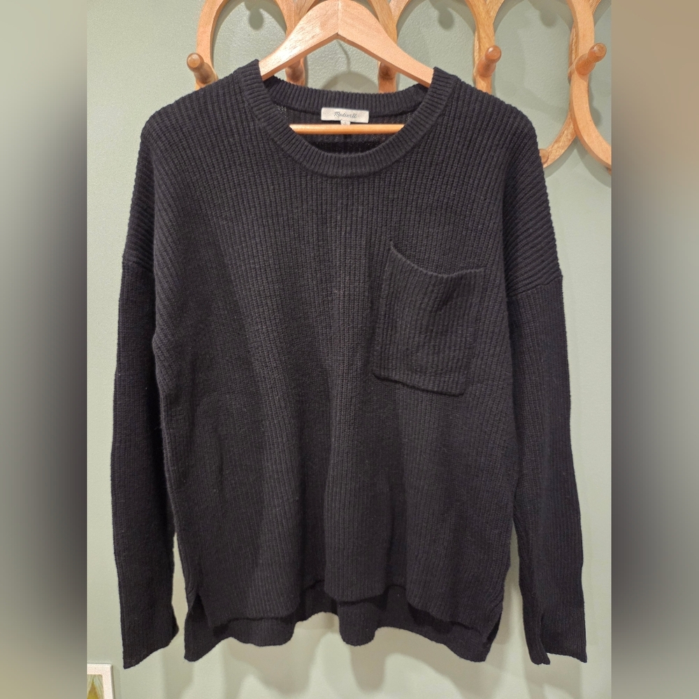 Madewell Crewneck Ribbed Sweater